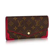 L Vuitton M61184 Sarah Wallet Retiro Monogram Canvas