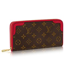 L Vuitton M61187 Zippy Wallet Retiro Monogram Canvas