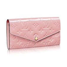 L Vuitton M61227 Sarah Wallet Monogram Vernis