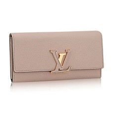 L Vuitton M61249 Capucines Wallet Taurillon Leather L Vuitton M61249 Capucines Wallet Taurillon Leather