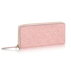 L Vuitton M61265 Clemence Wallet Monogram Empreinte Leather