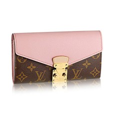 L Vuitton M61279 Pallas Wallet Monogram Canvas