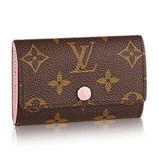 L Vuitton M61285 6 Key Holder Monogram Canvas