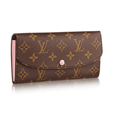 L Vuitton M61289 Emilie Wallet Monogram Canvas