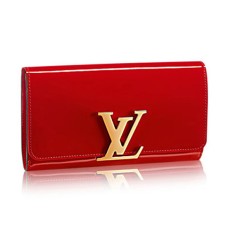 L Vuitton M61315 Louise Wallet Monogram Vernis