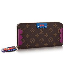 L Vuitton M61349 Zippy Wallet Monogram Canvas