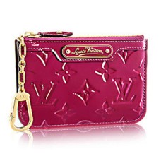 L Vuitton M61466 Key Pouch Monogram Vernis