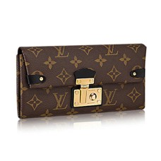 L Vuitton M61499 Triangle Chain Wallet Monogram Canvas L Vuitton M61499 Triangle Chain Wallet Monogram Canvas