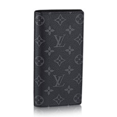 L Vuitton M61697 Brazza Wallet Monogram Eclipse Canvas L Vuitton M61697 Brazza Wallet Monogram Eclipse Canvas