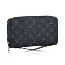 L Vuitton M61698 Zippy XL Wallet Monogram Eclipse Canvas
