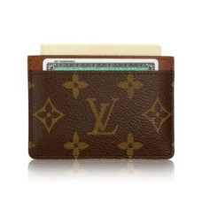 L Vuitton M61733 Card Holder Monogram Canvas