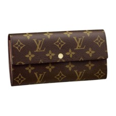 L Vuitton M61734 Sarah Wallet Monogram Canvas