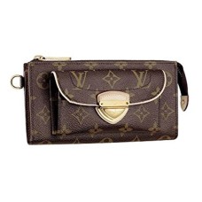 L Vuitton M61781 Astrid Wallet Monogram Canvas