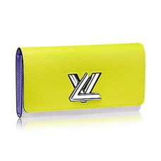 L Vuitton M61782 Twist Wallet Epi Leather