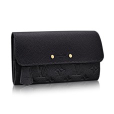 L Vuitton M61833 Pont-Neuf Wallet Monogram Empreinte Leather