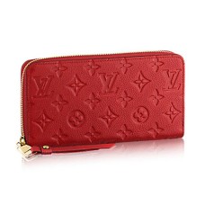 L Vuitton M61865 Zippy Wallet Monogram Empreinte Leather L Vuitton M61865 Zippy Wallet Monogram Empreinte Leather