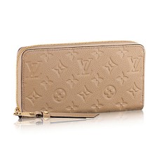 L Vuitton M61866 Zippy Wallet Monogram Empreinte Leather