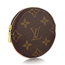 L Vuitton M61926 Round Coin Purse Monogram Canvas