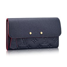 L Vuitton M62127 Pont-Neuf Wallet Monogram Empreinte Leather