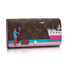 L Vuitton M62137 Sarah Wallet Monogram Canvas