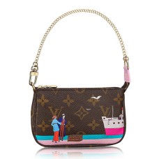L Vuitton M62141 Mini Pochette Accessoires Monogram Canvas