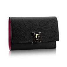 L Vuitton M62157 Capucines Compact Wallet Taurillon Leather L Vuitton M62157 Capucines Compact Wallet Taurillon Leather