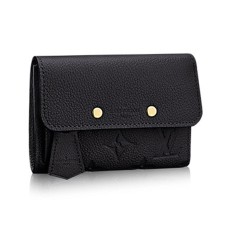 L Vuitton M62184 Pont-Neuf Compact Wallet Monogram Empreinte Leather