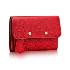 L Vuitton M62185 Pont-Neuf Compact Wallet Monogram Empreinte Leather L Vuitton M62185 Pont-Neuf Compact Wallet Monogram Empreinte Leather