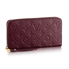 L Vuitton M62214 Zippy Wallet Monogram Empreinte Leather L Vuitton M62214 Zippy Wallet Monogram Empreinte Leather