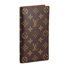 L Vuitton M62225 European Checkbook And Card Holder Monogram Canvas L Vuitton M62225 European Checkbook And Card Holder Monogram Canvas