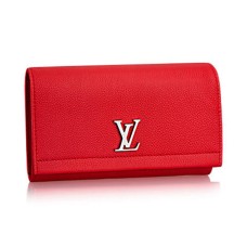 L Vuitton M62326 Lockme II Wallet Taurillon Leather