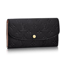 L Vuitton M62369 Emilie Wallet Monogram Empreinte Leather