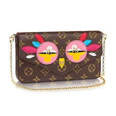 L Vuitton M62416 Pochette Felicie Chain Wallet Monogram Canvas L Vuitton M62416 Pochette Felicie Chain Wallet Monogram Canvas