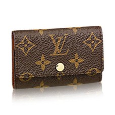 L Vuitton M62630 6 Key Holder Monogram Canvas