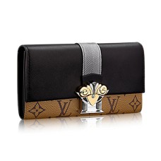 L Vuitton M64488 Sarah Wallet Monogram Canvas