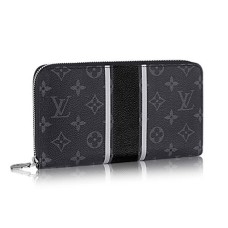 L Vuitton M64645 Zippy Organiser Monogram Eclipse Canvas