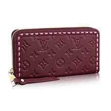 L Vuitton M64803 Zippy Wallet Monogram Empreinte Leather L Vuitton M64803 Zippy Wallet Monogram Empreinte Leather