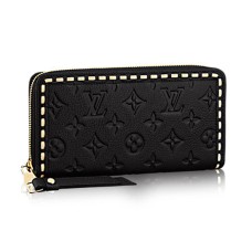 L Vuitton M64805 Zippy Wallet Monogram Empreinte Leather L Vuitton M64805 Zippy Wallet Monogram Empreinte Leather