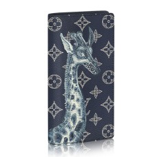 L Vuitton M66025 Brazza Wallet Monogram Canvas
