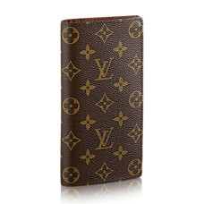 L Vuitton M66540 Brazza Wallet Monogram Canvas