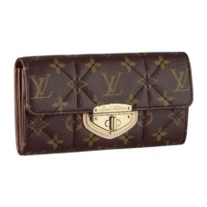L Vuitton M66556 Sarah Wallet Monogram Canvas