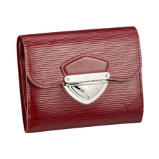 L Vuitton M6658M Joey Wallet Epi Leather