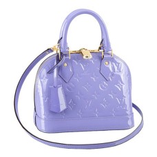 L Vuitton M90103 Alma BB Tote Bag Monogram Vernis
