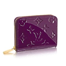 L Vuitton M90143 Zippy Coin Purse Monogram Vernis