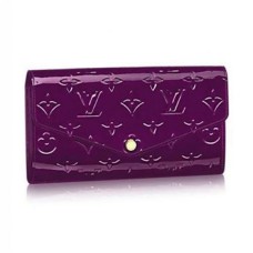 L Vuitton M90150 Sarah Wallet Monogram Vernis