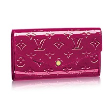 L Vuitton M90292 Sarah Wallet Monogram Vernis