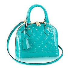 L Vuitton M90302 Alma BB Tote Bag Monogram Vernis