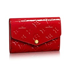 L Vuitton M90925 Sarah Compact Wallet Monogram Vernis L Vuitton M90925 Sarah Compact Wallet Monogram Vernis