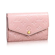 L Vuitton M90926 Sarah Compact Wallet Monogram Vernis L Vuitton M90926 Sarah Compact Wallet Monogram Vernis