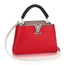 L Vuitton M90937 Capucines BB Tote Bag Taurillon Leather
